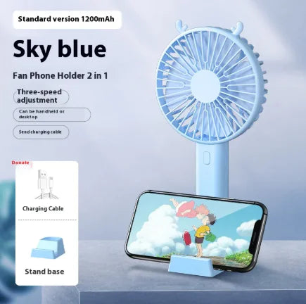 Mini USB Folding Aromatherapy Fan