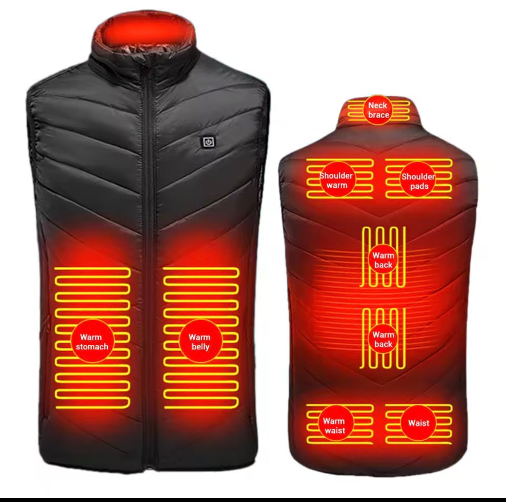 Winter heating vest