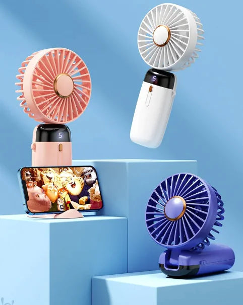 Mini USB Folding Aromatherapy Fan