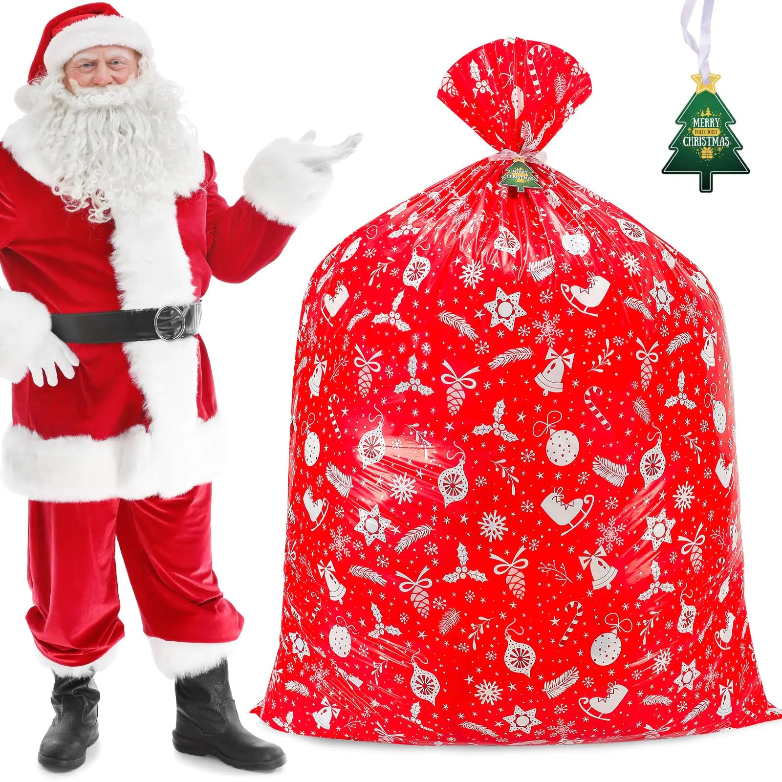 Extra Large Christmas Gift Bags 1PC 71"X59”.