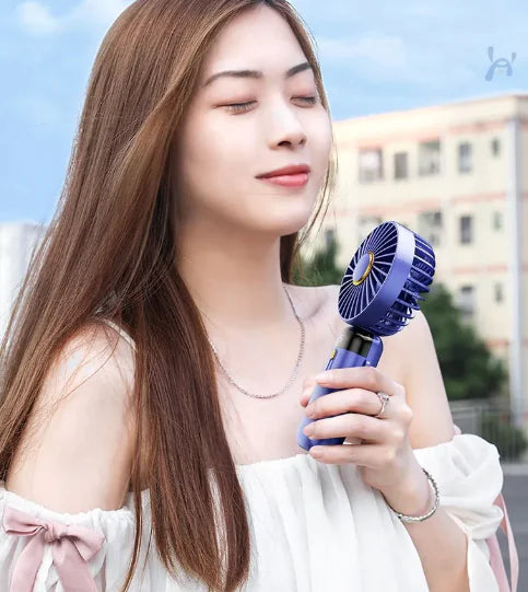 Mini USB Folding Aromatherapy Fan