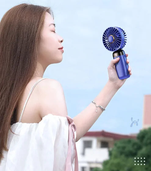 Mini USB Folding Aromatherapy Fan