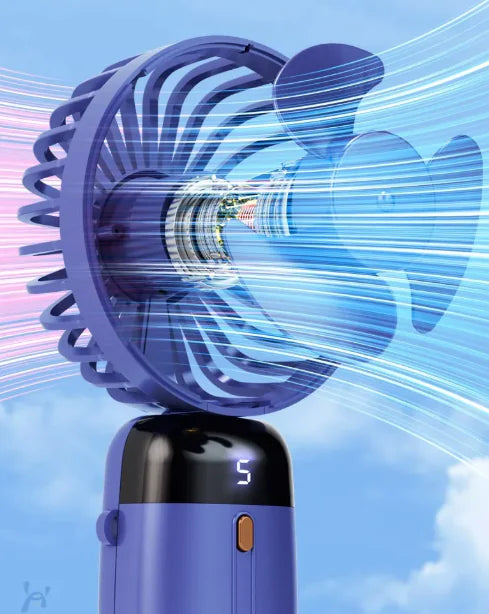 Mini USB Folding Aromatherapy Fan