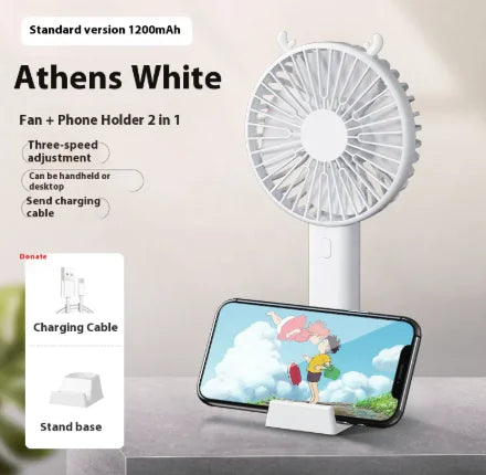 Mini USB Folding Aromatherapy Fan