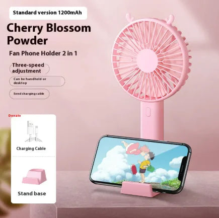 Mini USB Folding Aromatherapy Fan