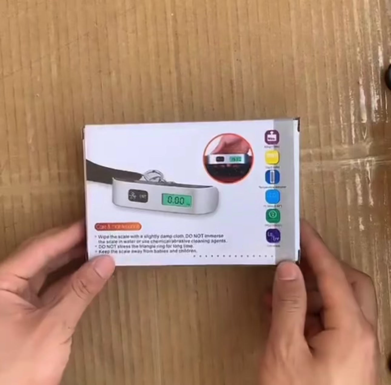 Portable Scale Digital LCD Display 110lb/50kg Electronic