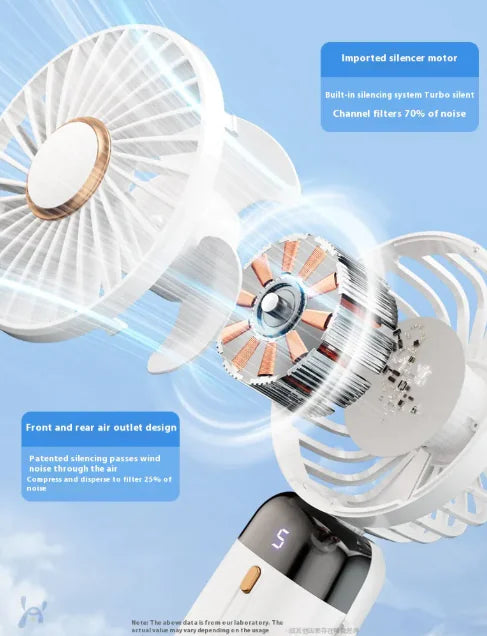 Mini USB Folding Aromatherapy Fan